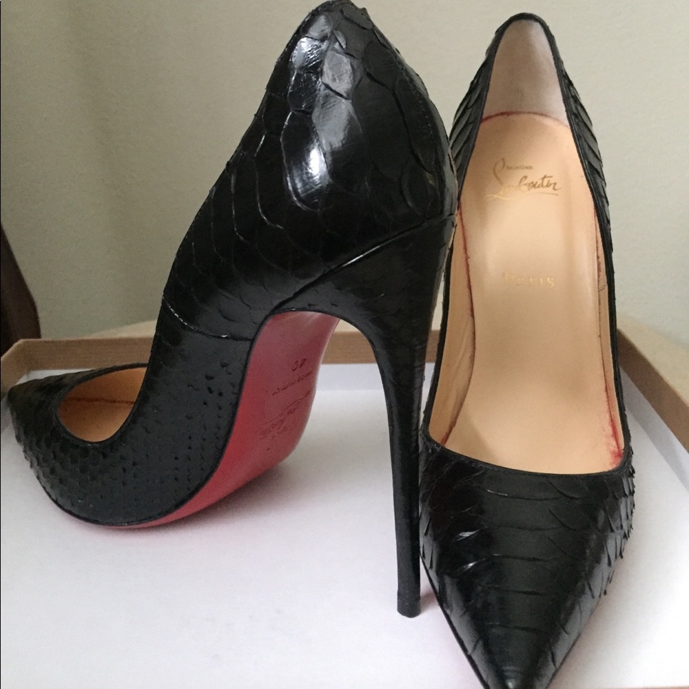 Christian Louboutin “So Kate Python”